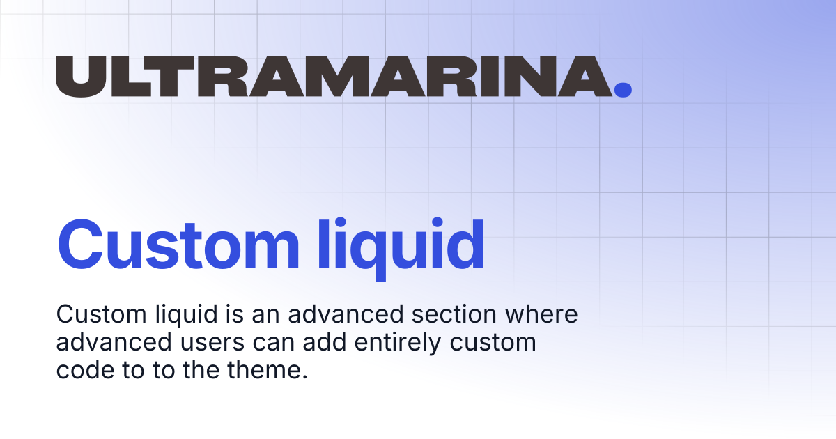 Custom liquid | Primavera